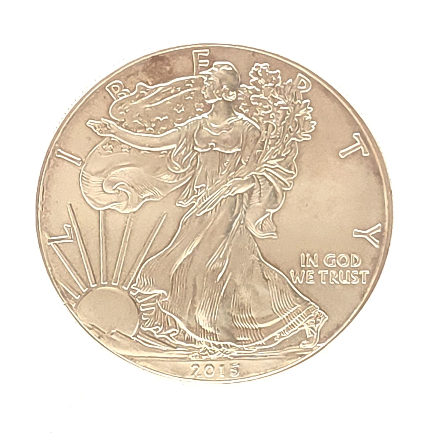 2015 American Silver Eagle .