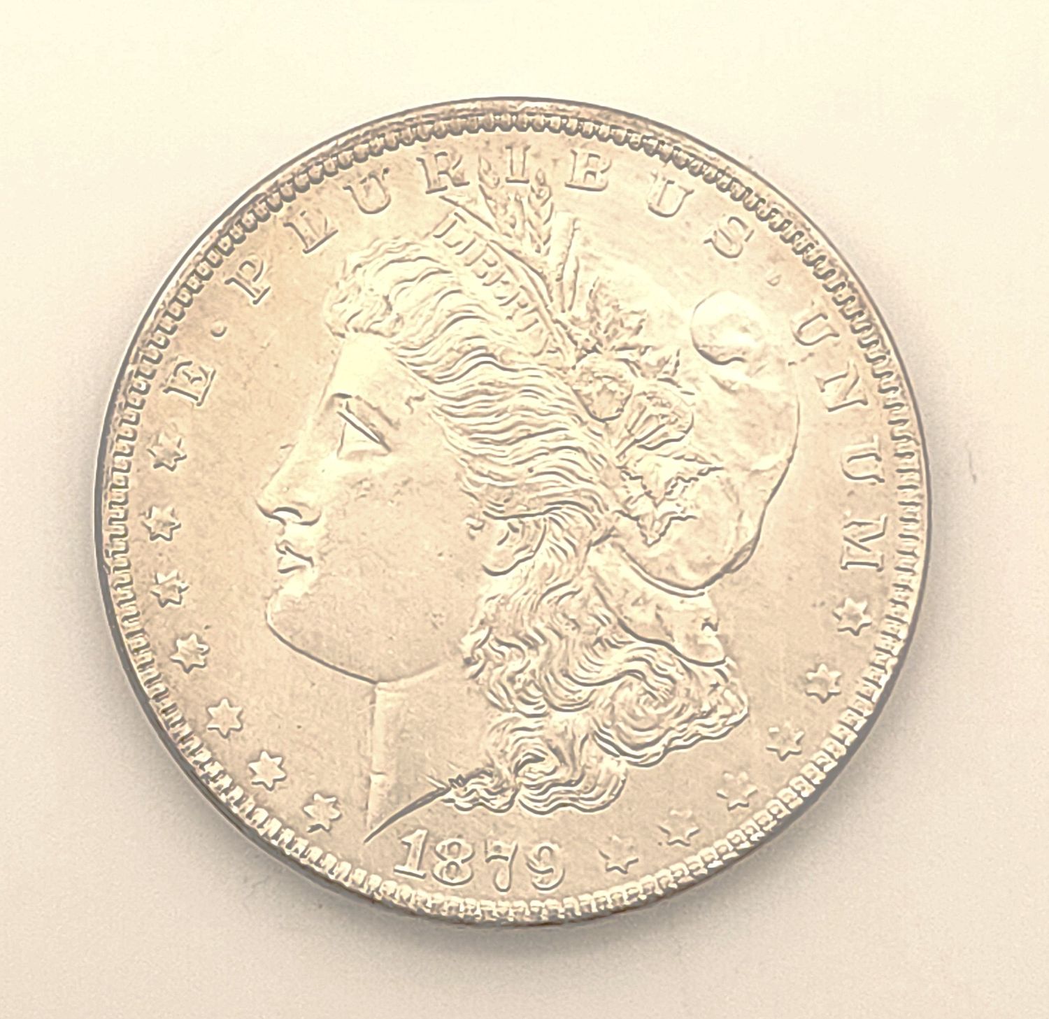 1879 Morgan Silver Dollar .