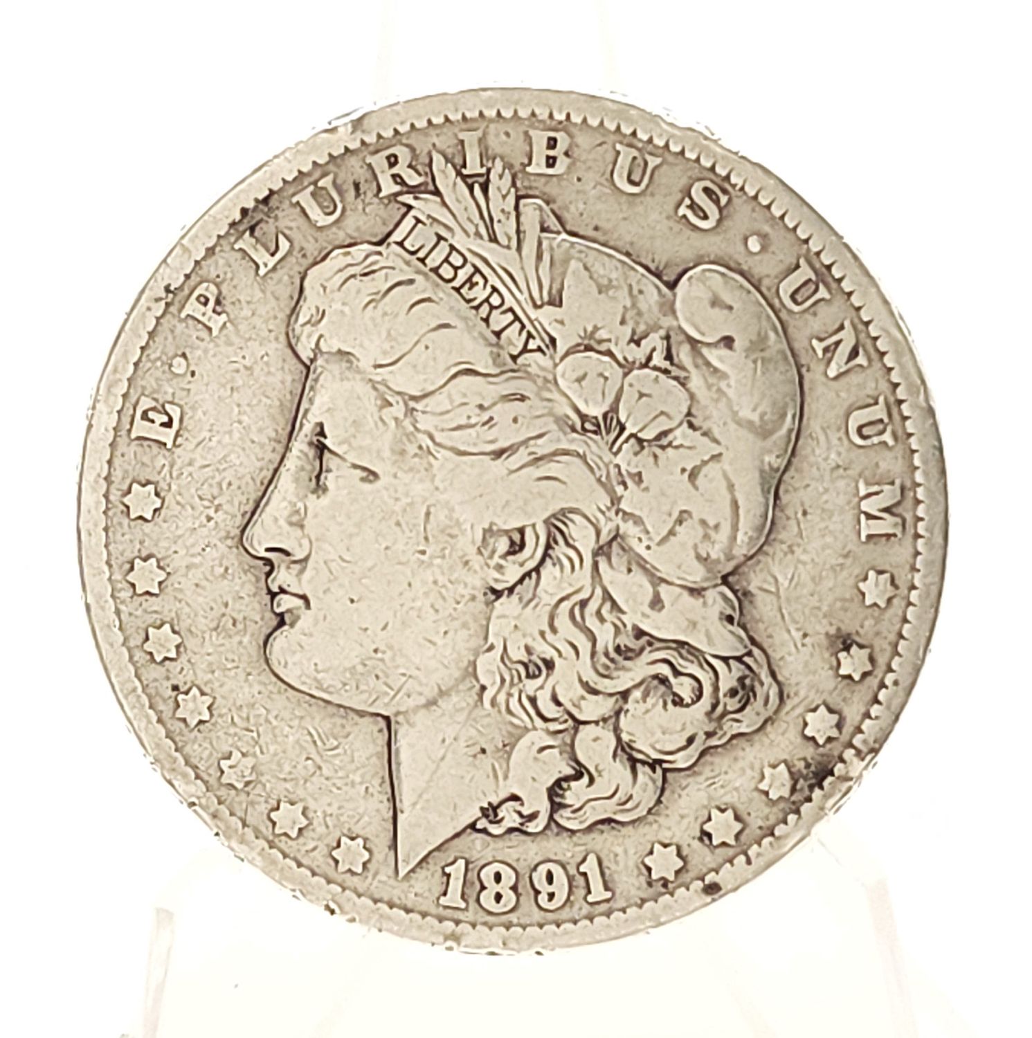 1891 Morgan Silver Dollar .