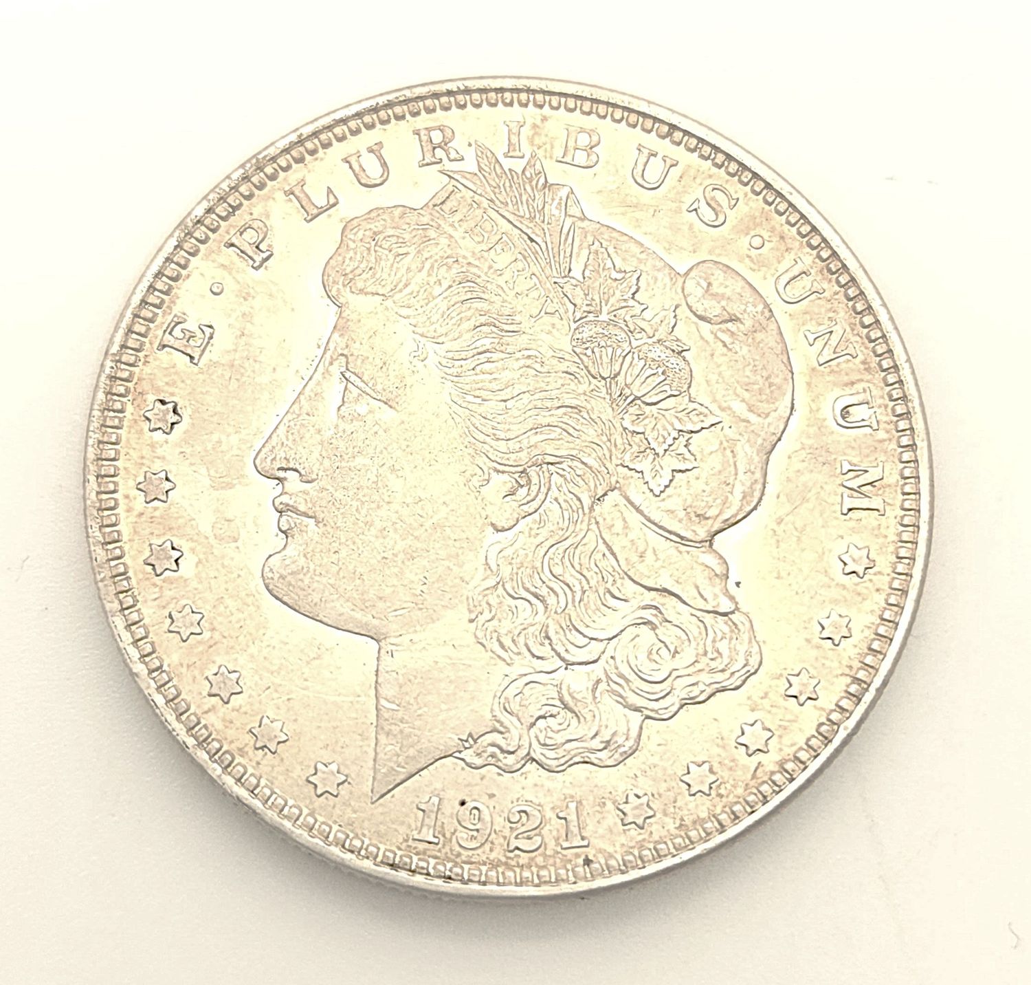 1921 Morgan Silver Dollar        .