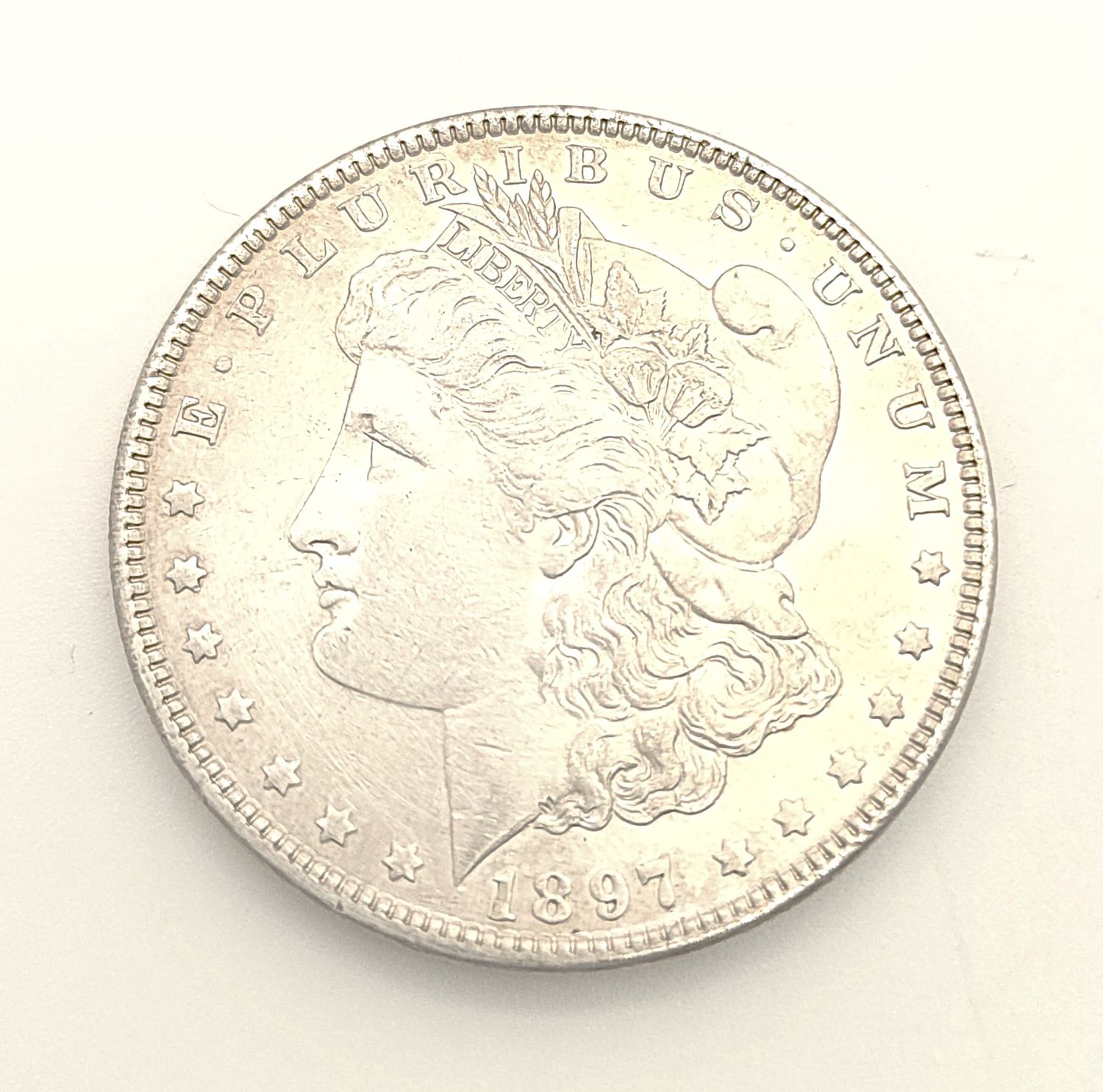 1897 Morgan Silver Dollar  .