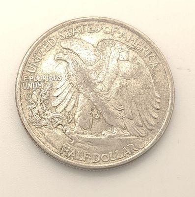 1936 Walking Liberty Half Dollar.