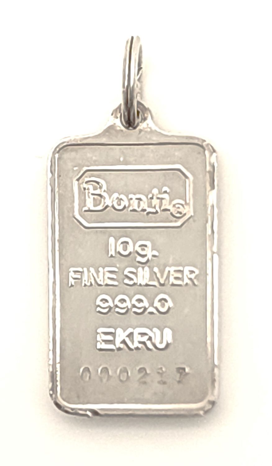 10g Bonji Silver Bar with Bail