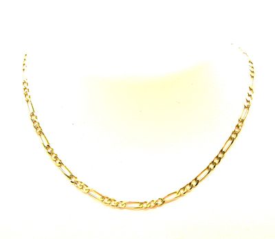 10k Gold Figaro Chain Size: 16&quot;