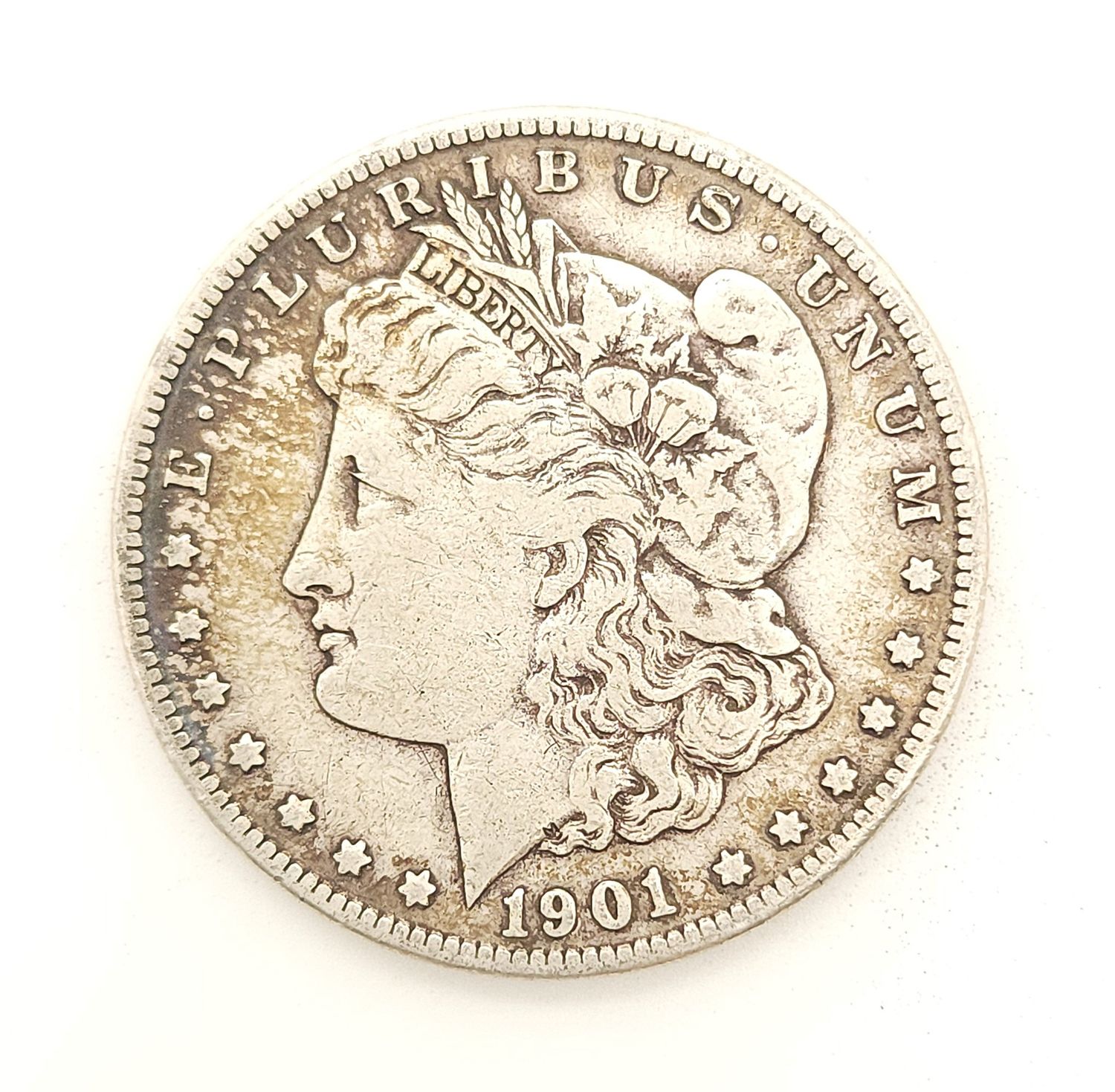 1901-O Morgan Silver Dollar  .
