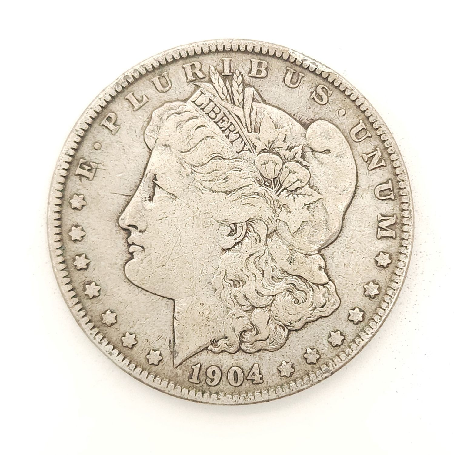 1904 Morgan Silver Dollar .