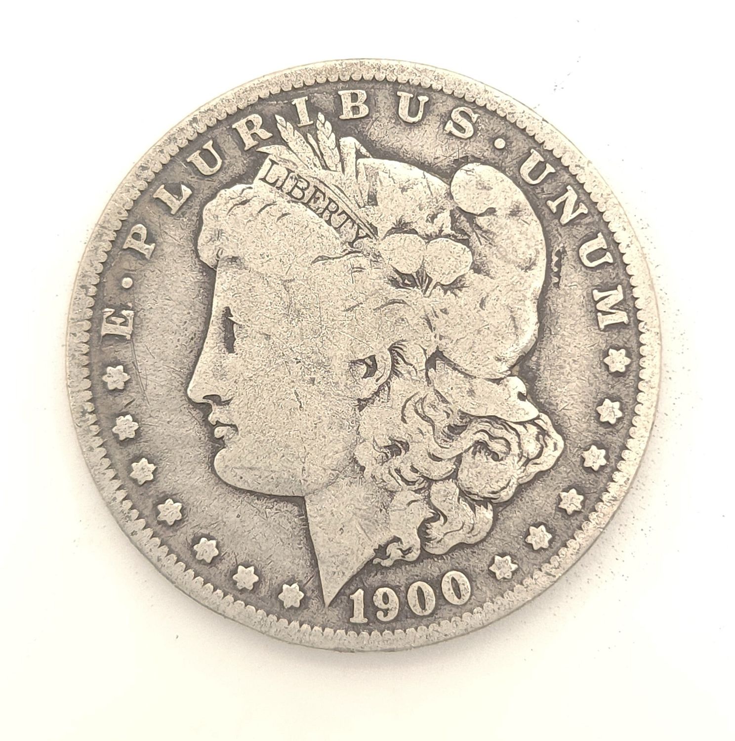 1900-O Morgan Silver Dollar  .