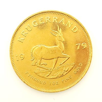 1979 South Africa Krugerrand Gold Coin