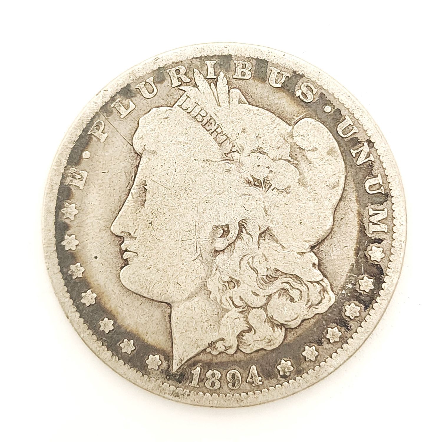 1894-O Morgan Silver Dollar..