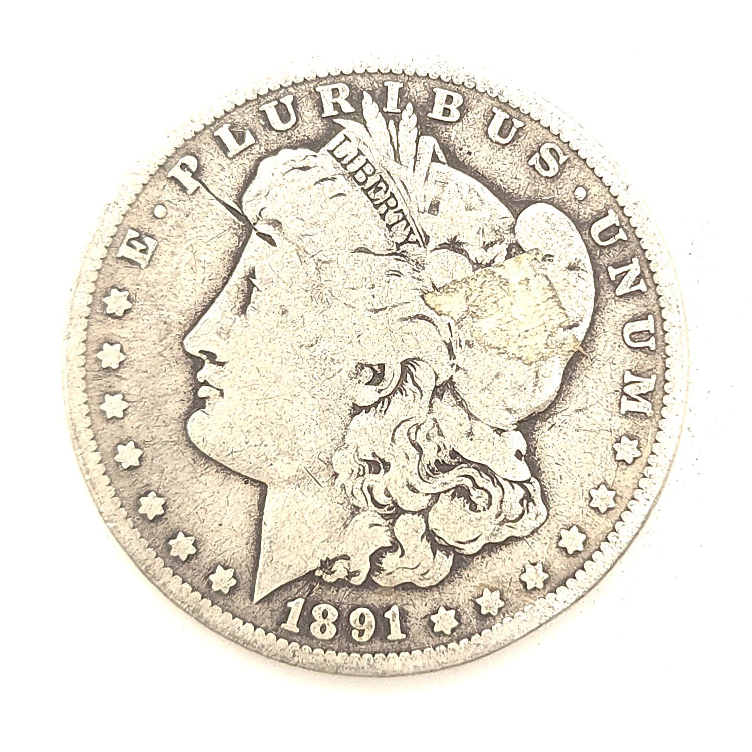 1891 Morgan Silver Dollar..