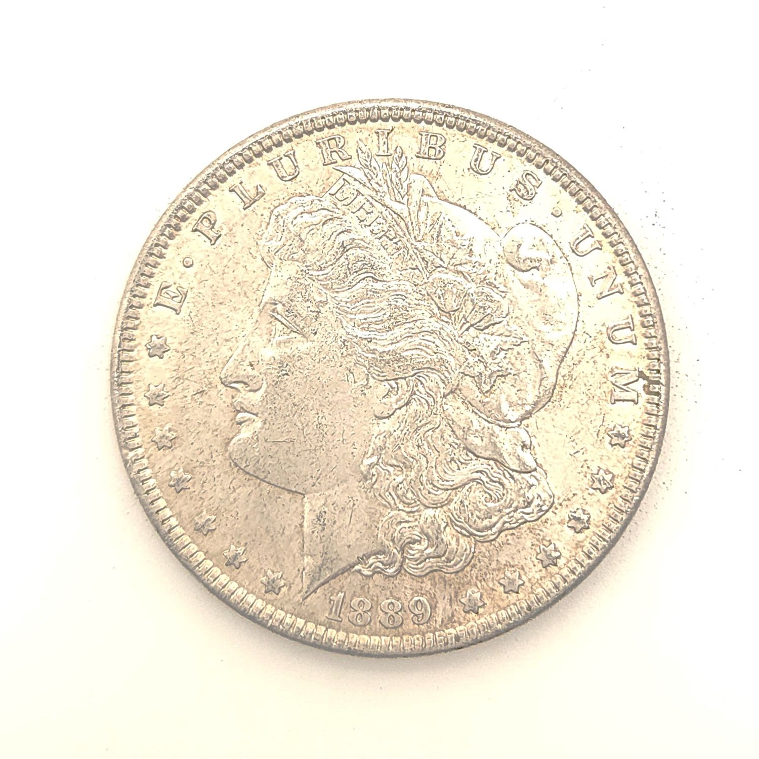 1889 Morgan Silver Dollar .