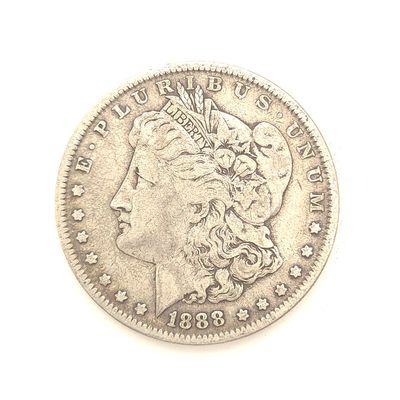 1888 Morgan Silver Dollar  ..