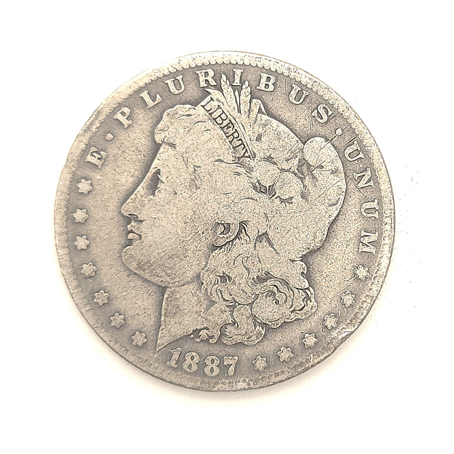 1887-O Morgan Silver Dollar..