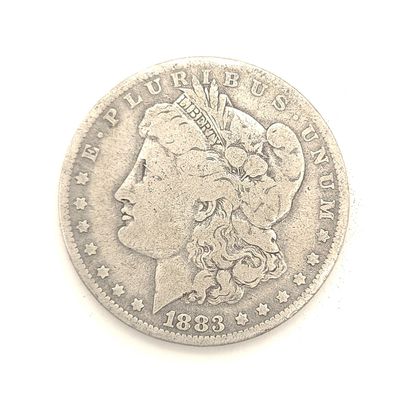 1883-O Morgan Silver Dollar  .