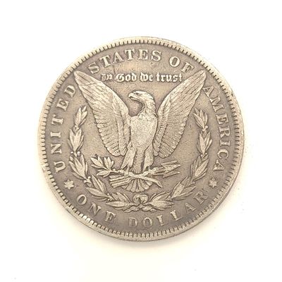 1881 Morgan Silver Dollar.