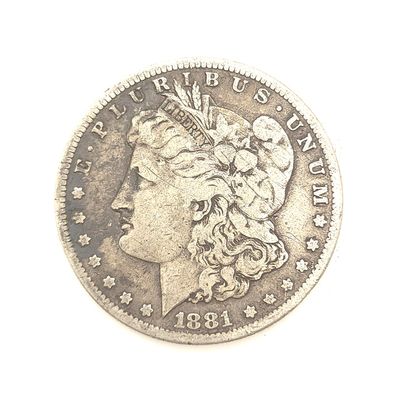 1881-S Morgan Silver Dollar ..