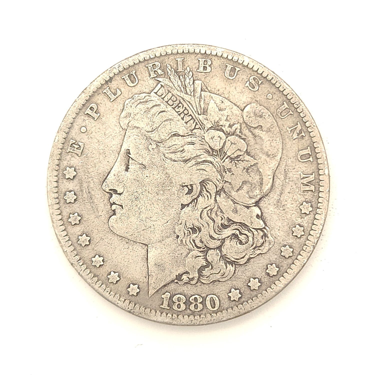 1880 Morgan Silver Dollar .