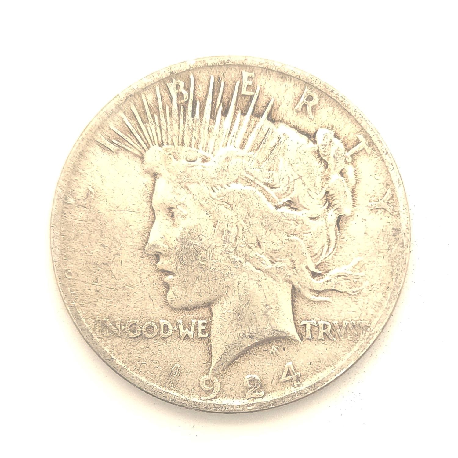 1924 Peace Silver Dollar....