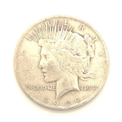 1924 Peace Silver Dollar....
