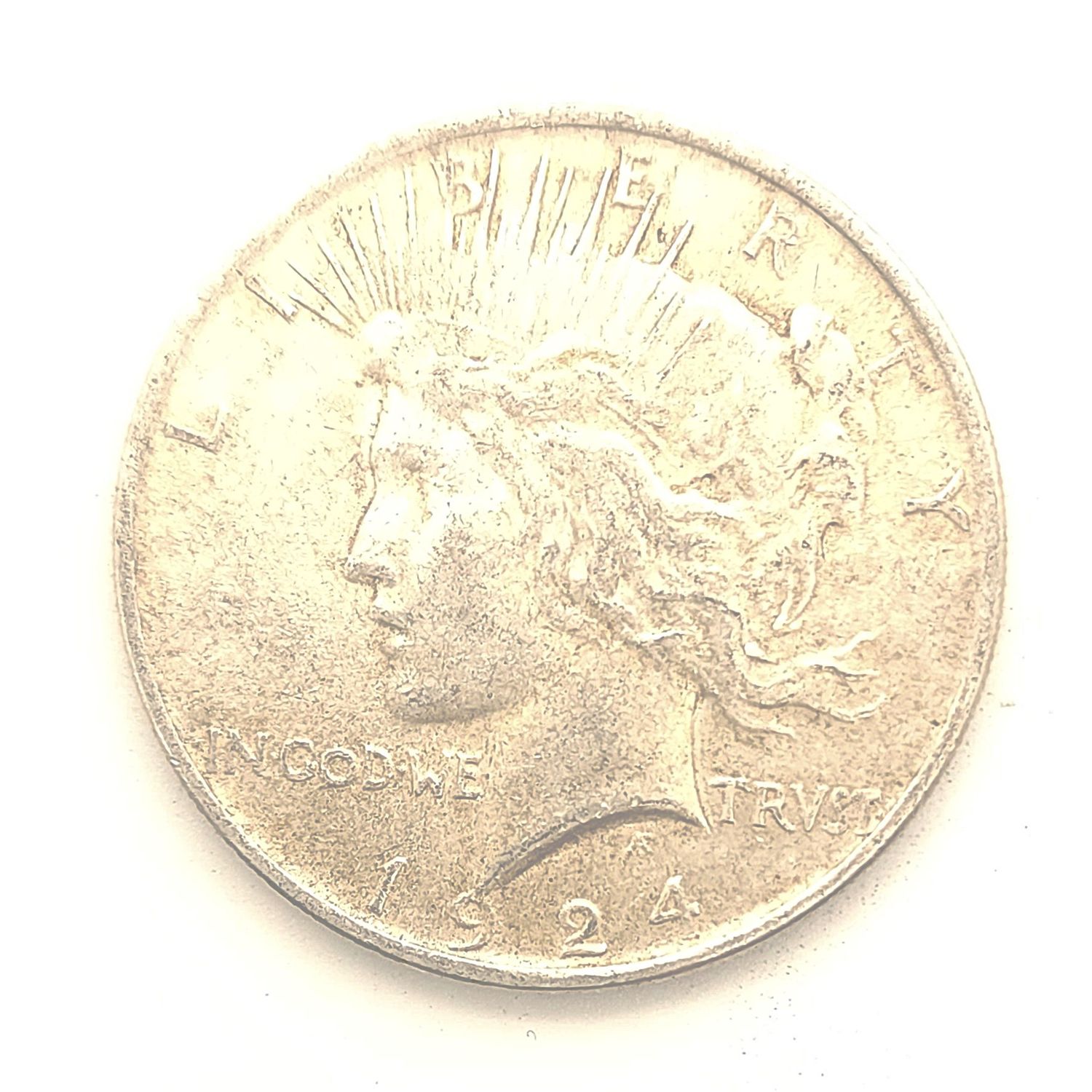 1924 Peace Silver Dollar.....