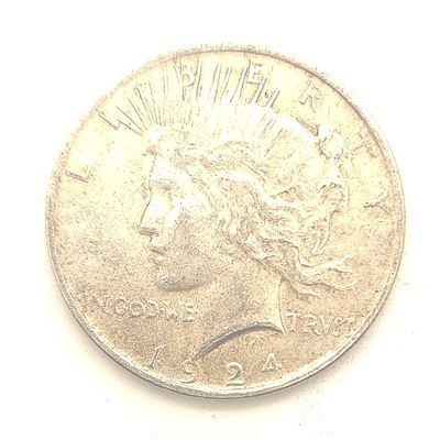 1924 Peace Silver Dollar.....