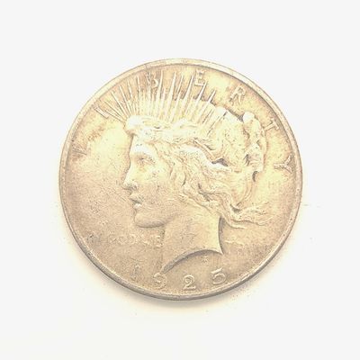 1924-S Peace Silver Dollar..
