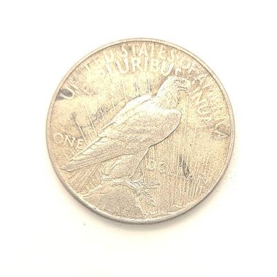 1934 Peace Silver Dollar.