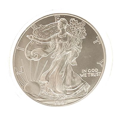1997 American Silver Eagle  ..