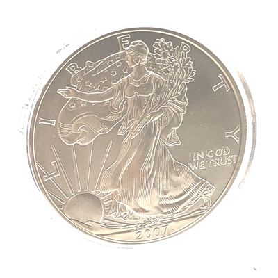 2007 American Silver Eagle.