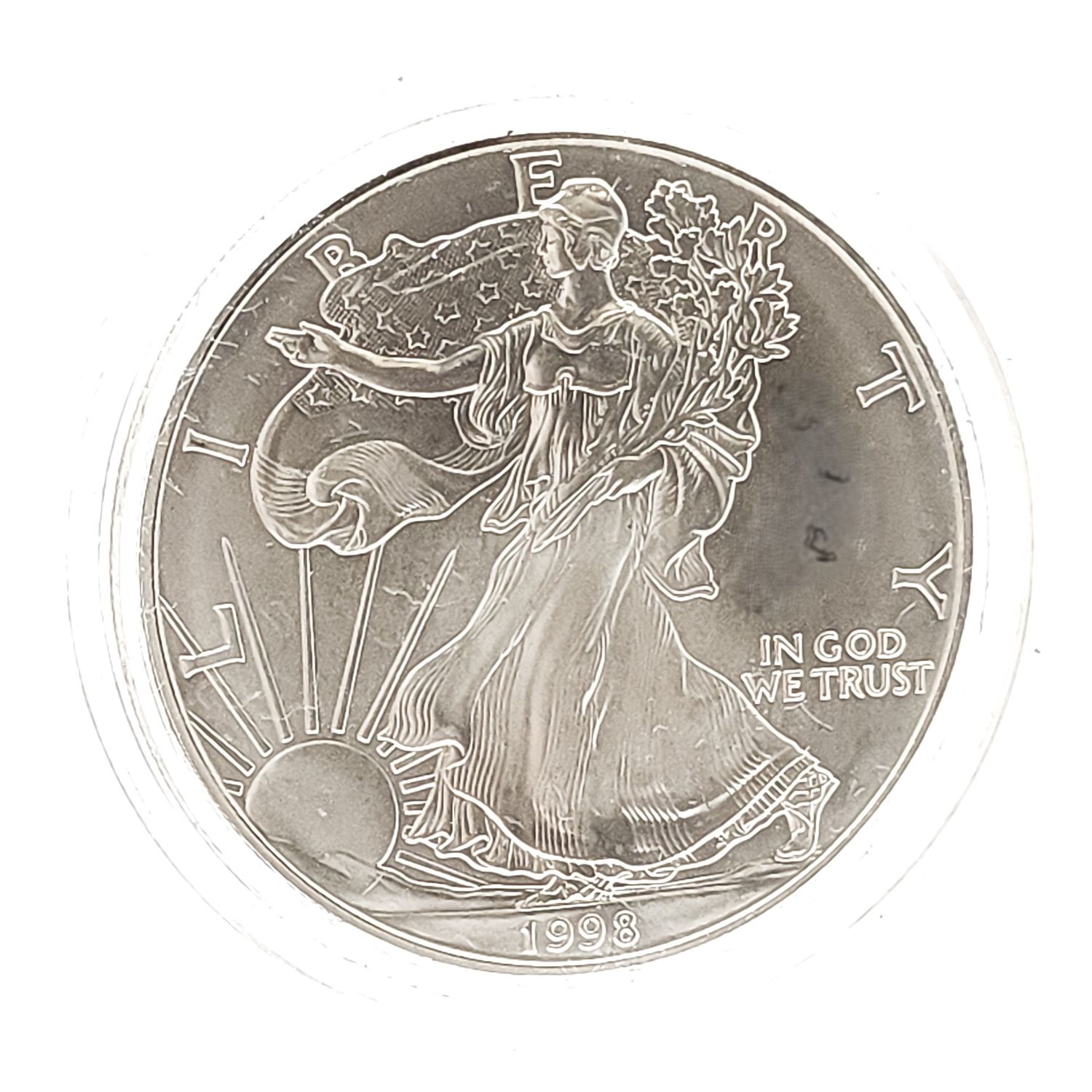 1998 American Silver Eagle .