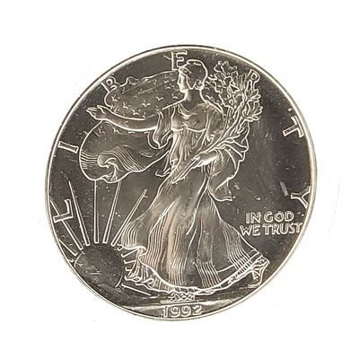 1992 American Silver Eagle ...