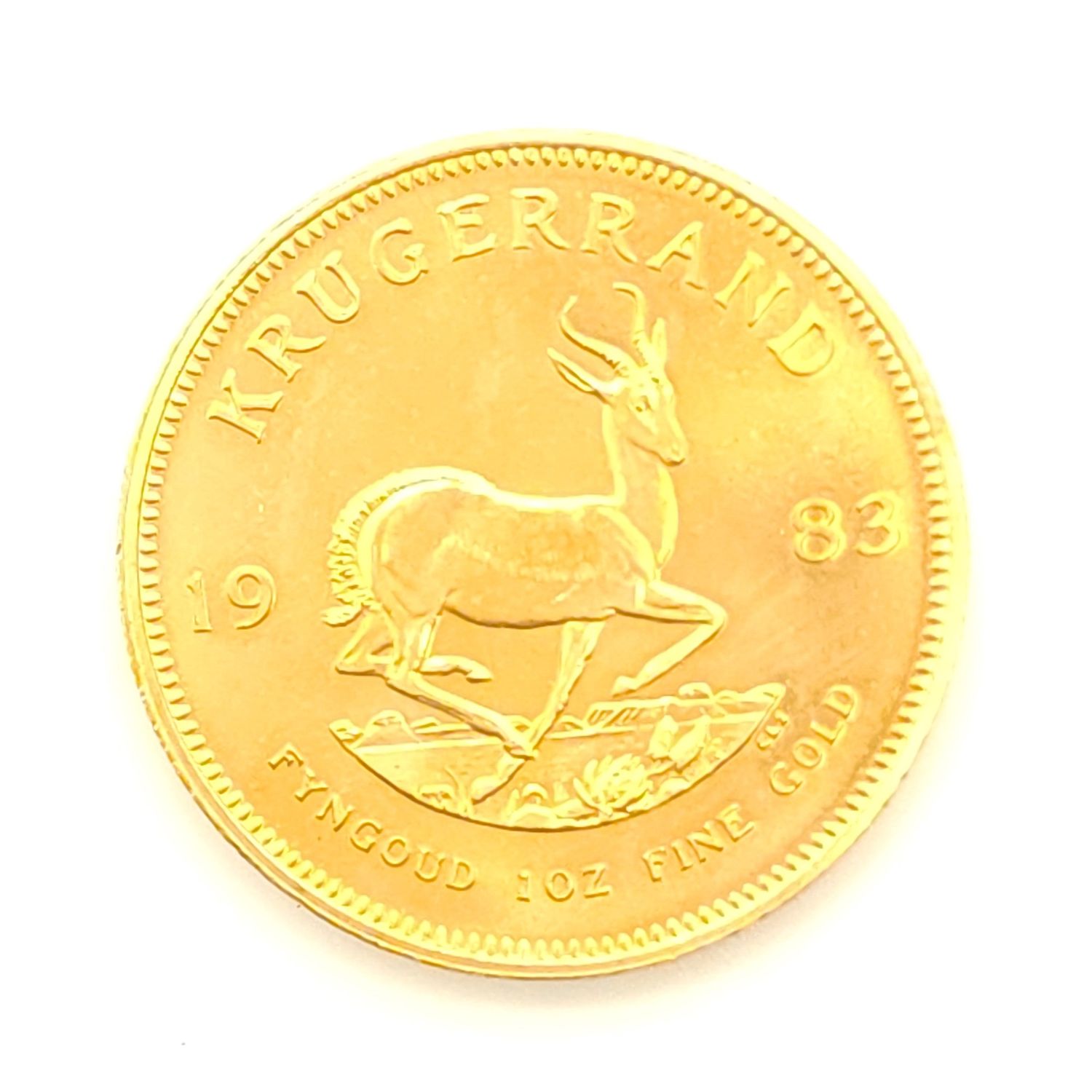 1983 South Africa Krugerrand Gold Coin.