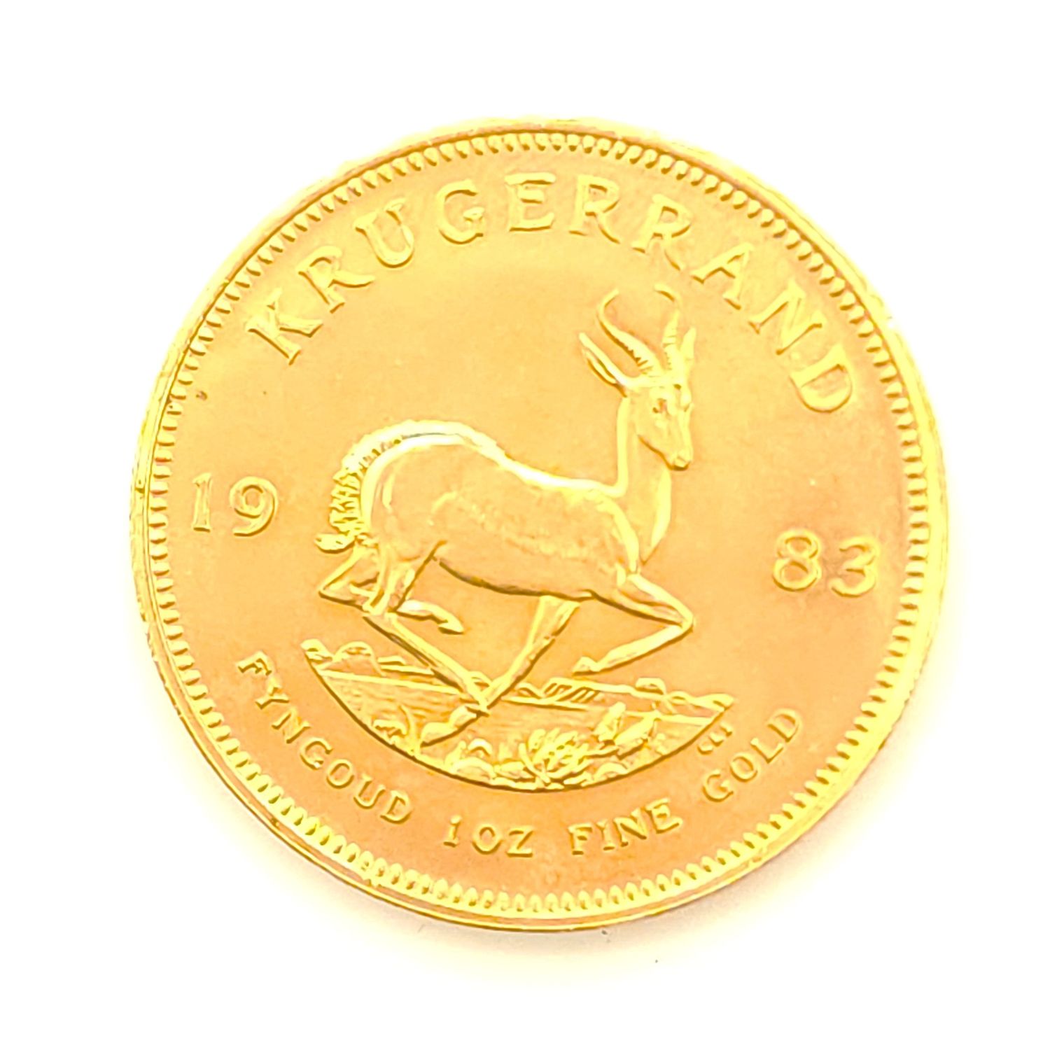 1983 South Africa Krugerrand Gold Coin..