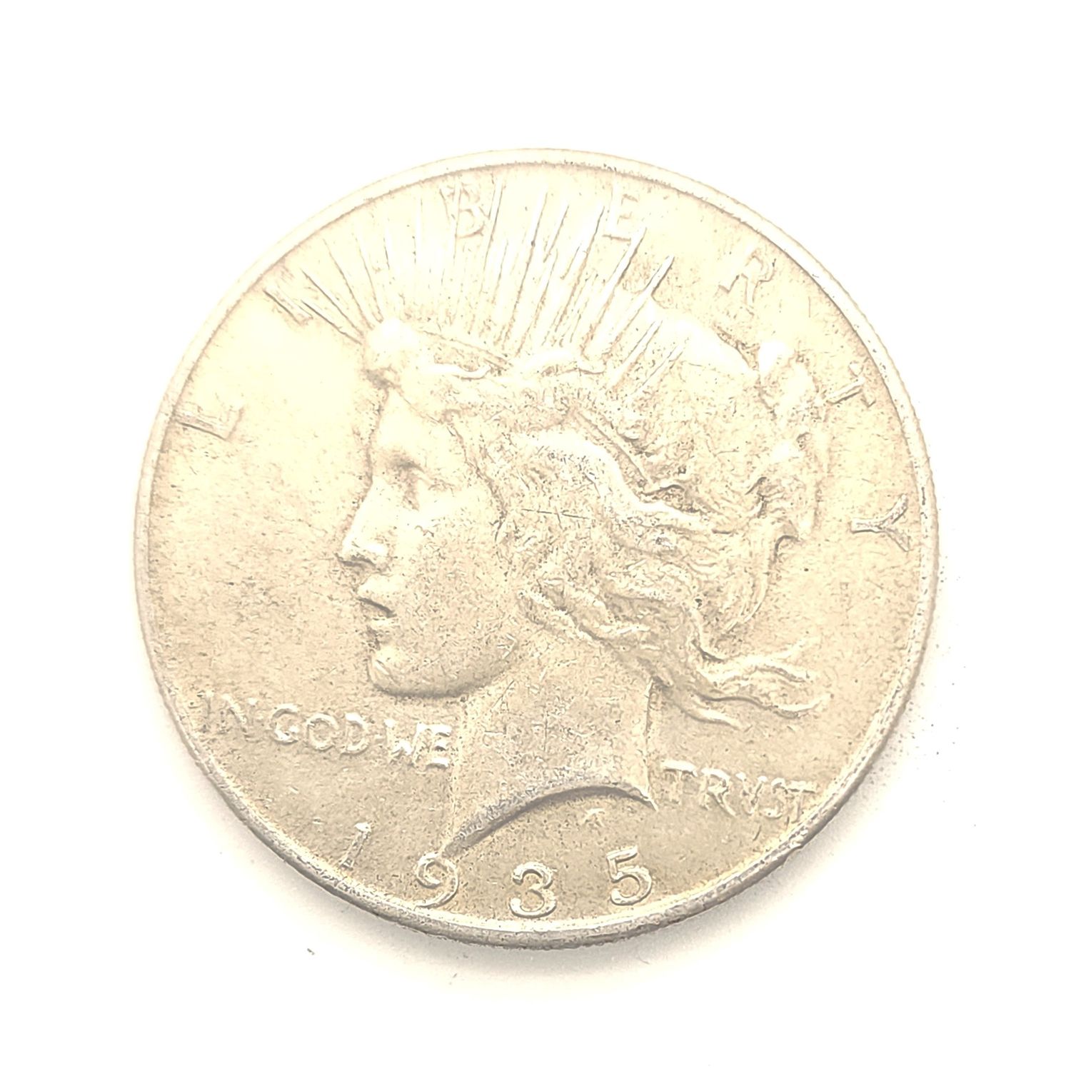 1935 Peace Silver Dollar ...