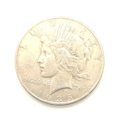 1935 Peace Silver Dollar ...