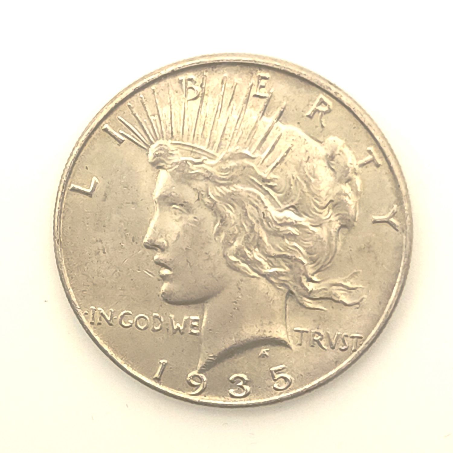 1935 Peace Silver Dollar - XFINE