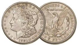 1921 Morgan Silver Dollar- Random Coin