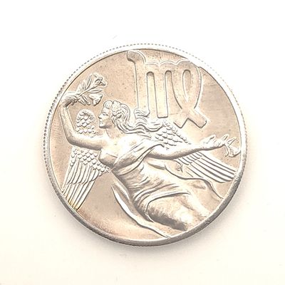 Virgo Silver Round