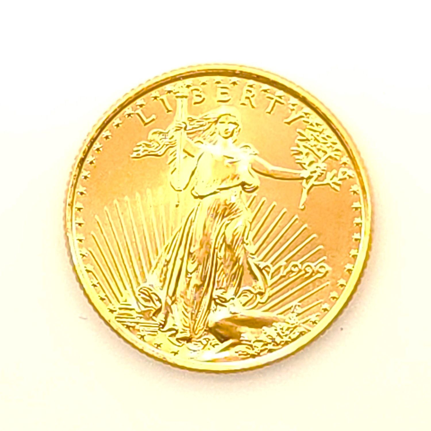 1999 1/4 oz American Gold Eagle $10