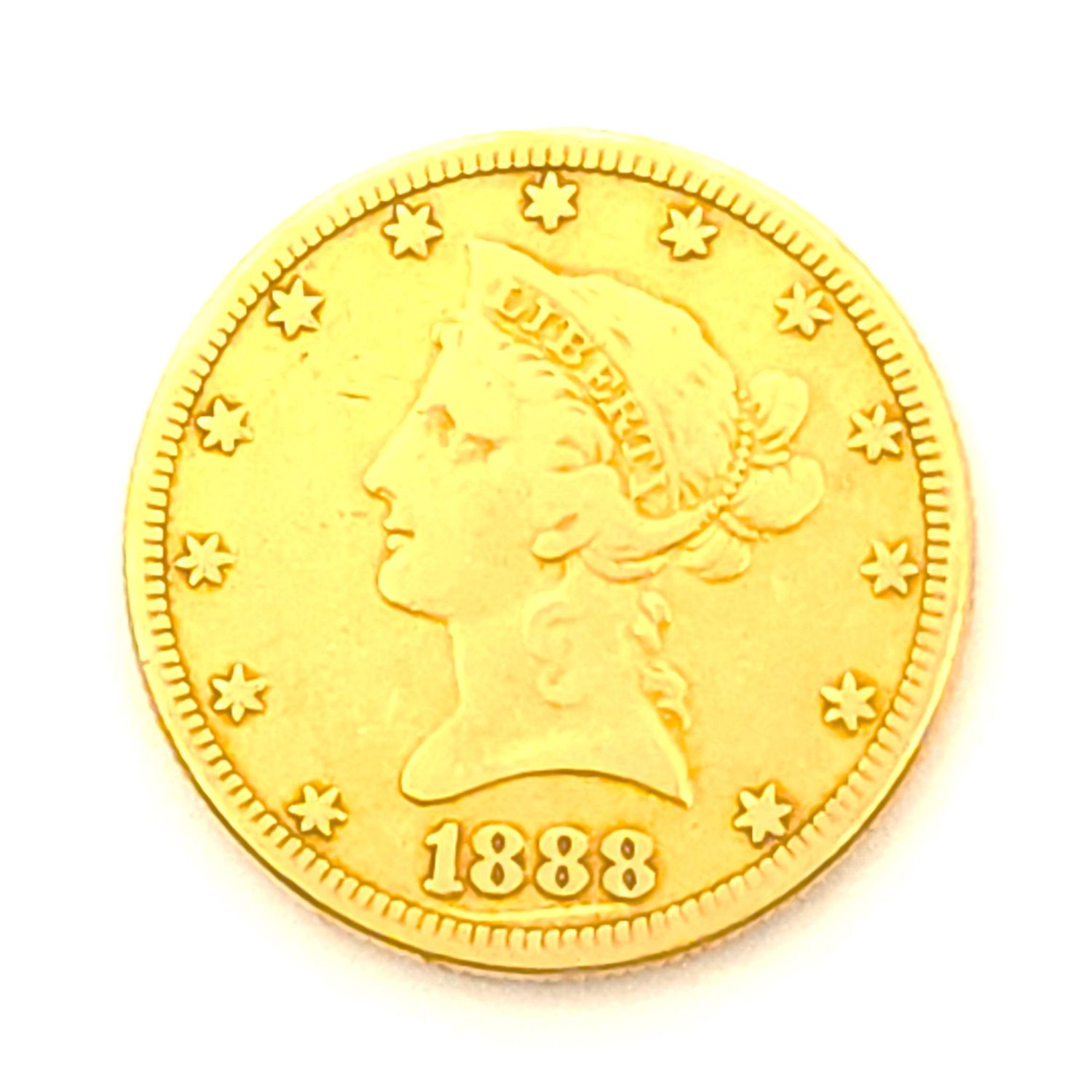 1888-S Liberty Head Gold Eagle $10