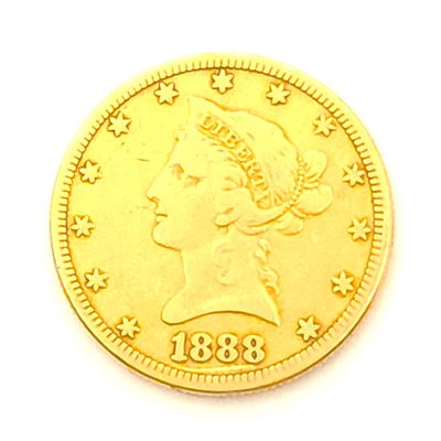 1888-S Liberty Head Gold Eagle $10