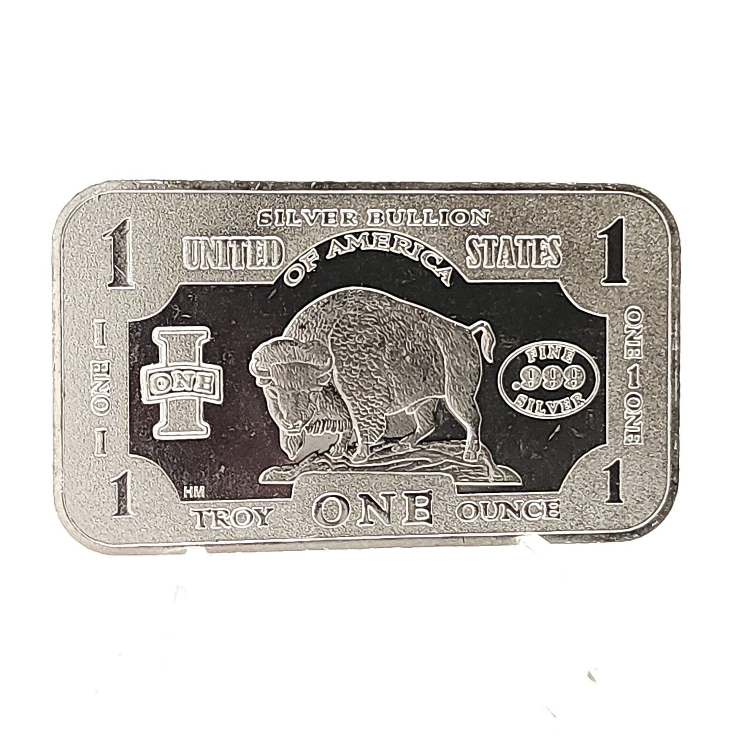 1oz Buffalo Silver Bar.
