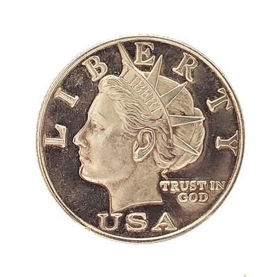 2003 NORFED Liberty Ten Dollar 1oz Silver Round