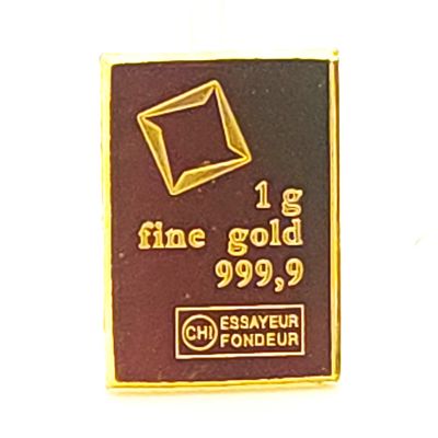 Credit Suisse 1 Gram .9999 Fine Gold Bar