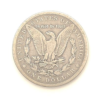 1879-S Morgan Silver Dollar.