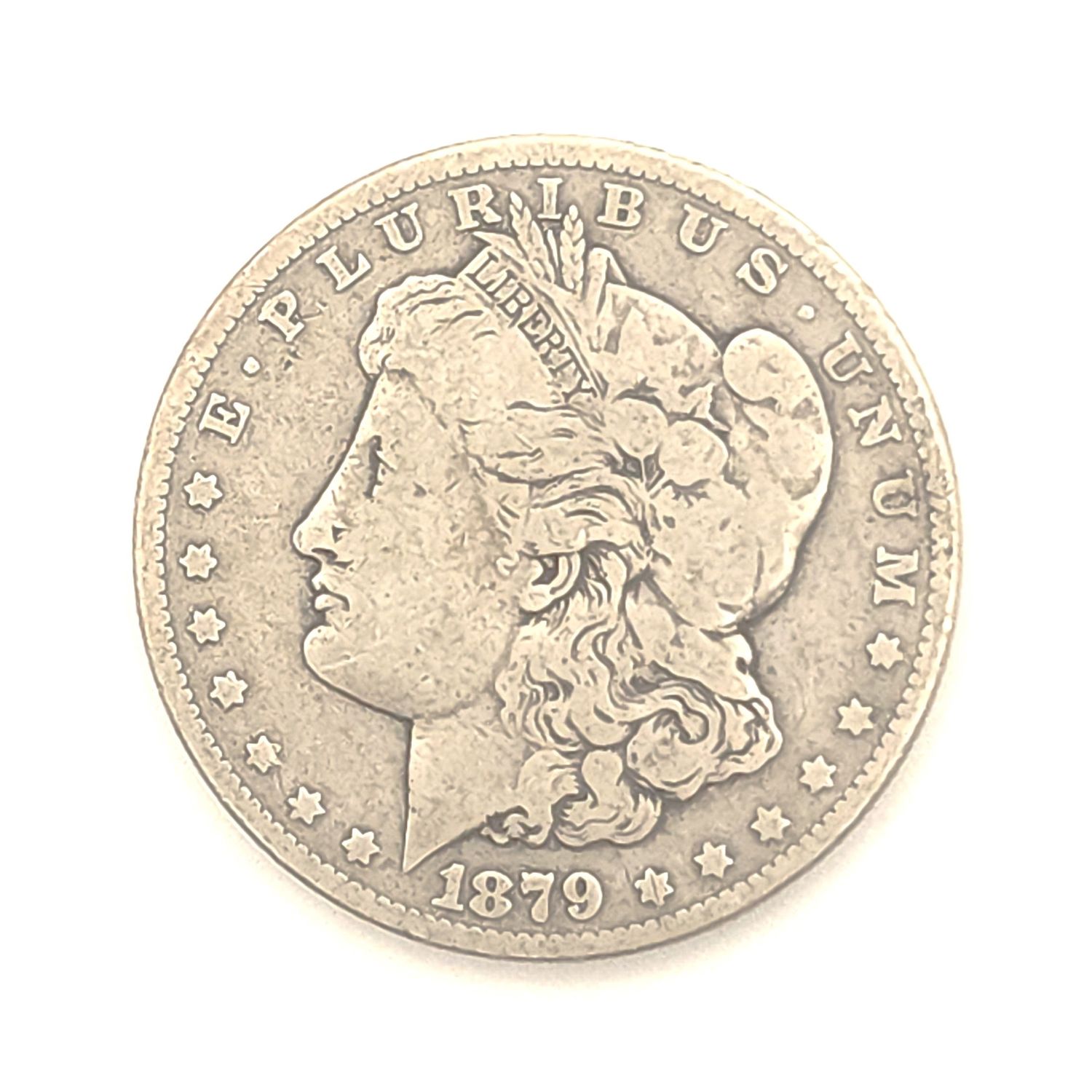 1879-S Morgan Silver Dollar.