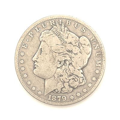 1879-S Morgan Silver Dollar.