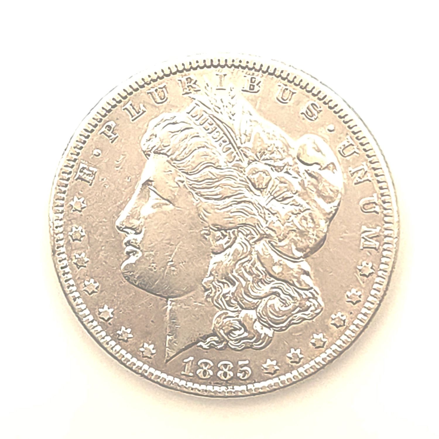 1885 Morgan Silver Dollar ...