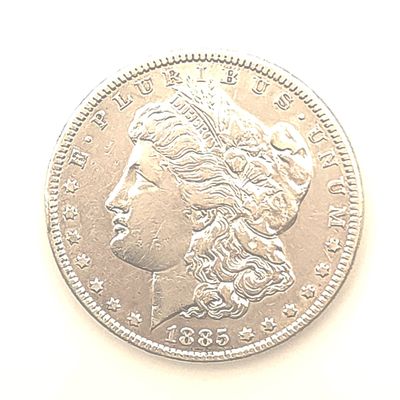 1885 Morgan Silver Dollar ...
