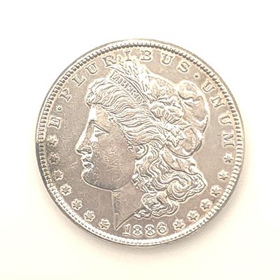 1886 Morgan Silver Dollar....